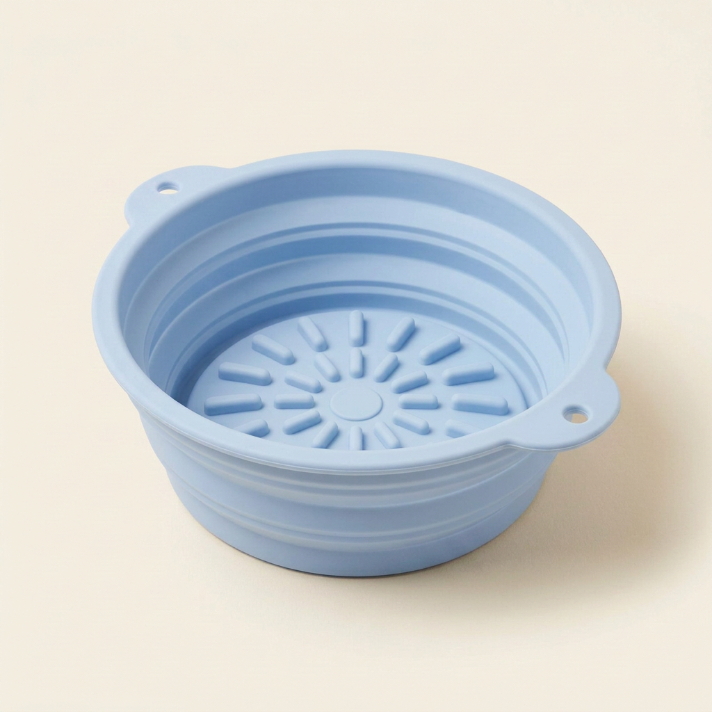 Wagvive 3-in-1 Travel Bowl, Blue