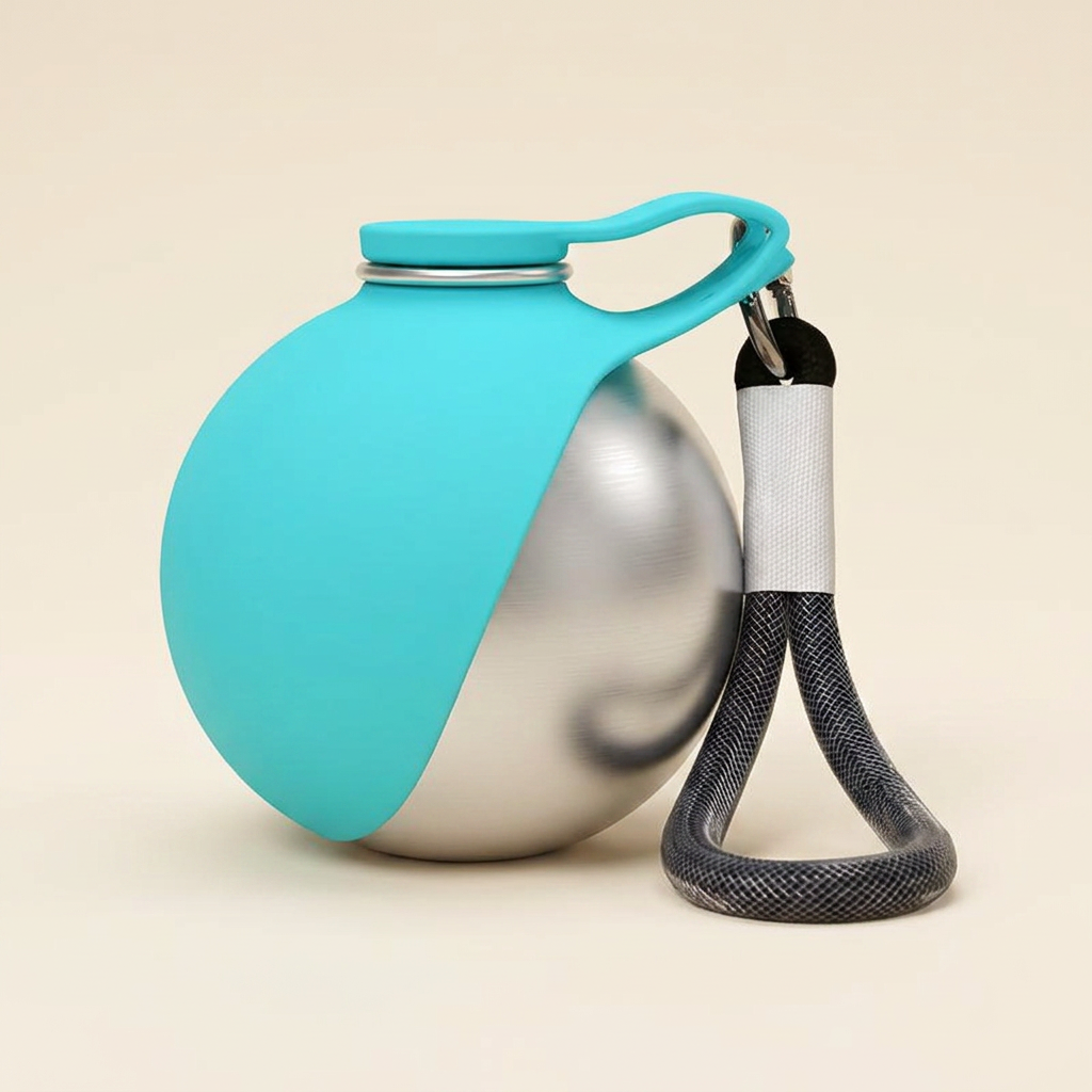 Wagvive Travel Water Bottle, Blue