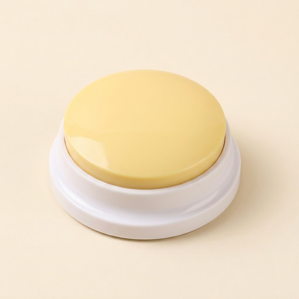 Wagvive Talk Button, Yellow