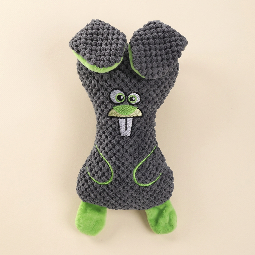 Wagvive Crinkle Plush Buddy, Green