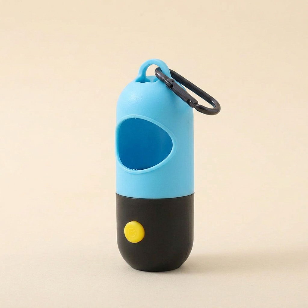 Wagvive LED Waste Bag Dispenser, Blue