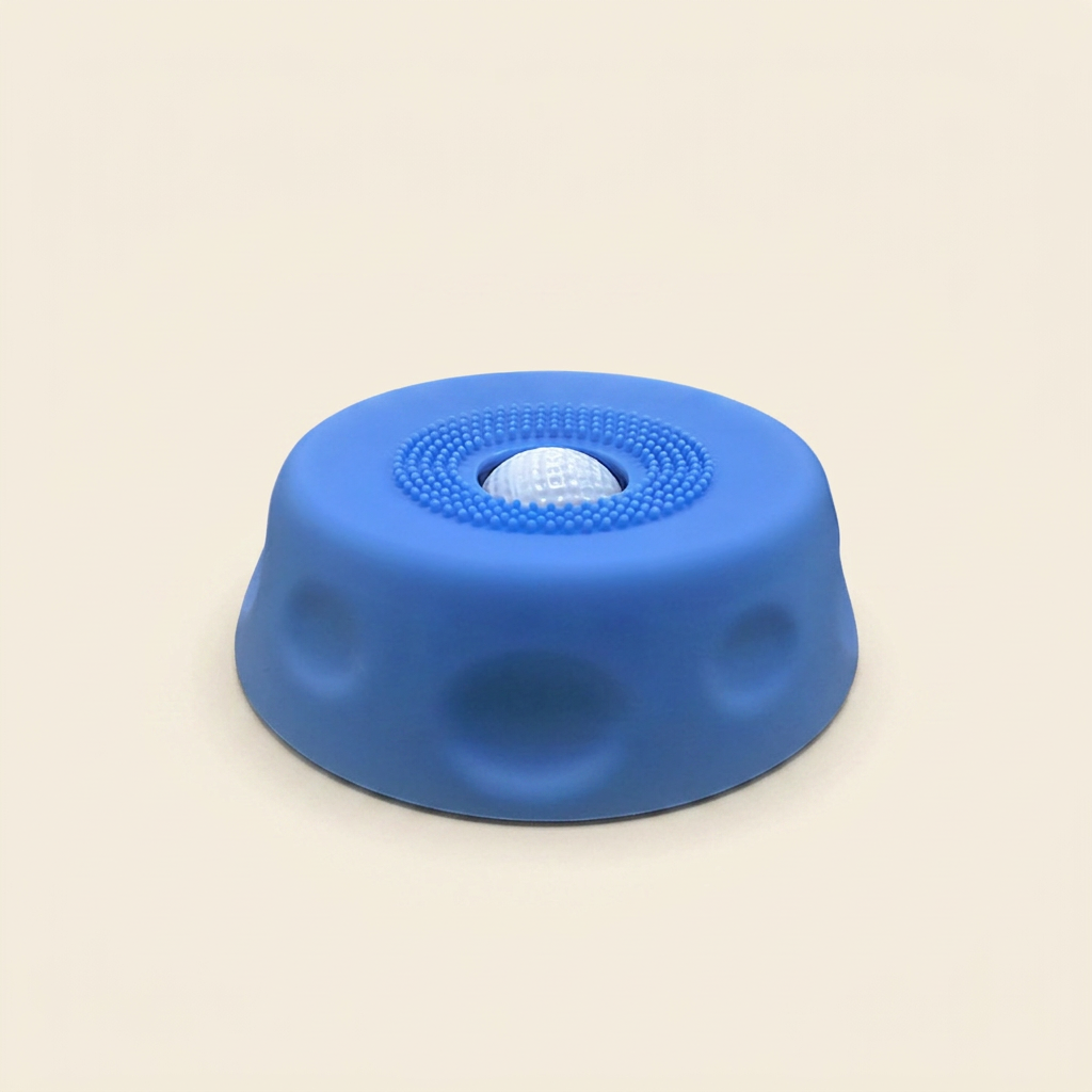 Wagvive Lick Bowl with Ball, Blue