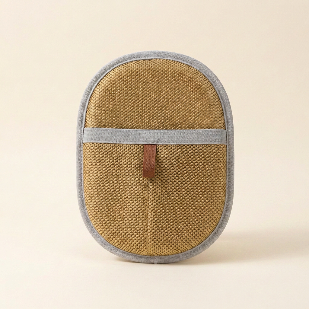 Wagvive Grooming Mitt, Light Brown
