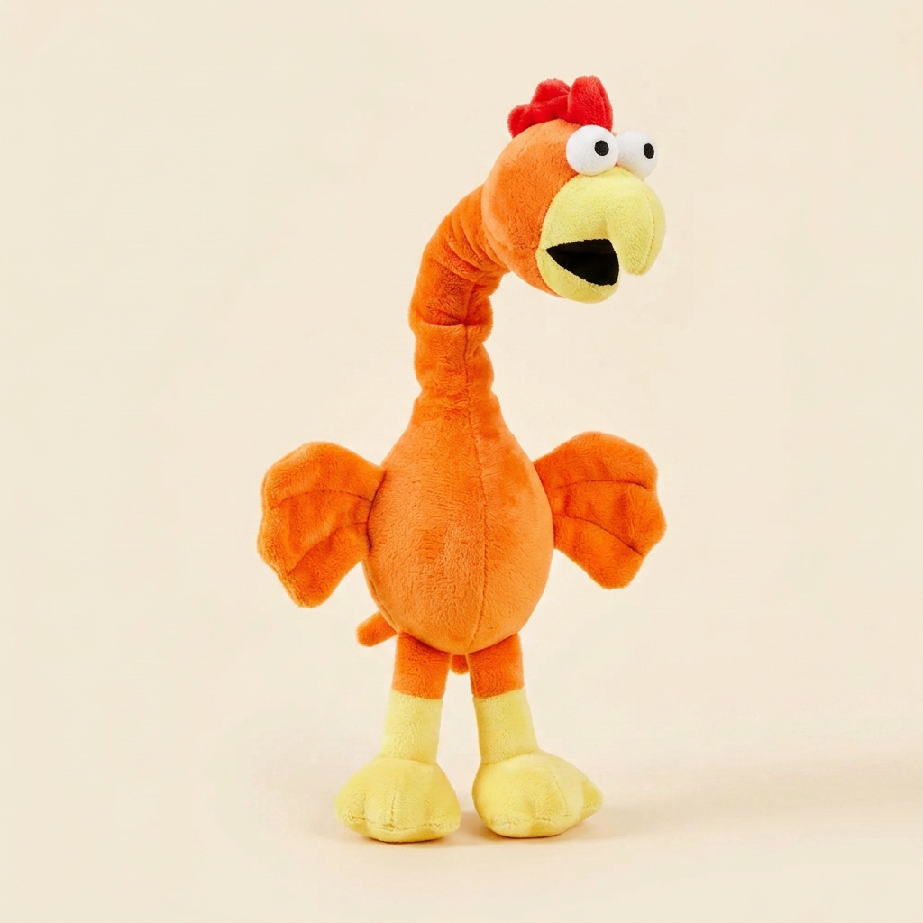 Wagvive Screaming Chicken, Orange