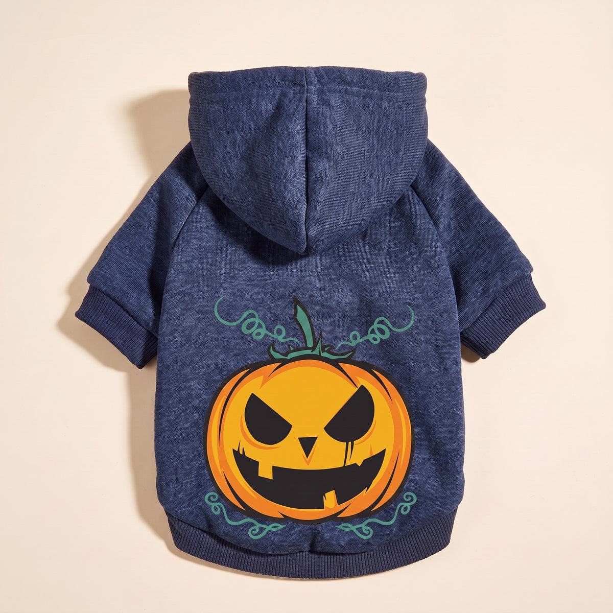 Wagvive Pumpkin Hoodie - Blue