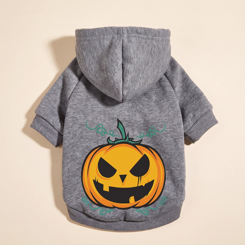 Wagvive Pumpkin Hoodie - Grey