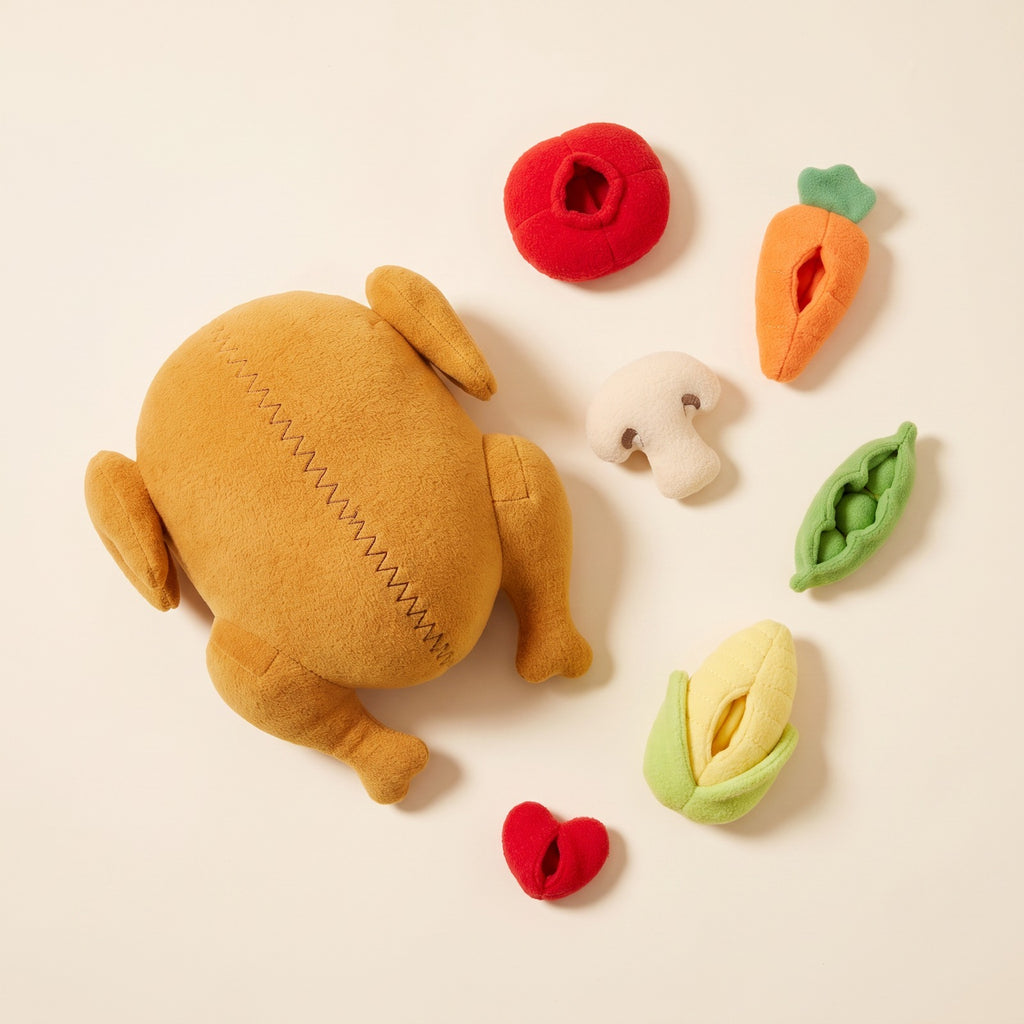 Wagvive Roast Turkey Sniff Toy