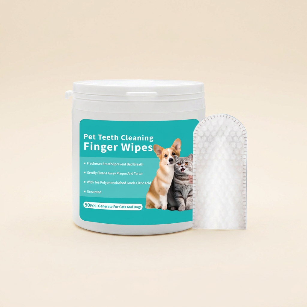 Wagvive Dental Finger Wipes tub