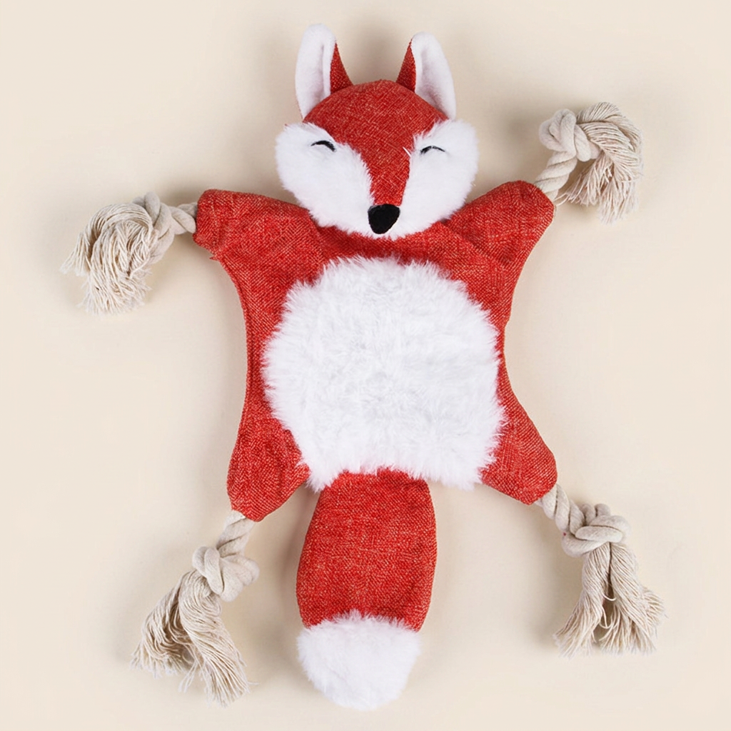 Wagvive Woodland Rope-Limb Plush, Fox